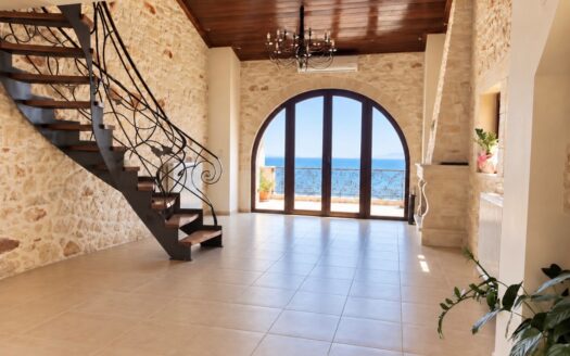 Kalyves ,a sea front house  for long term rental on Crete
