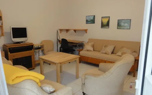 Kalives. A practical ground floor apartment for long term rental