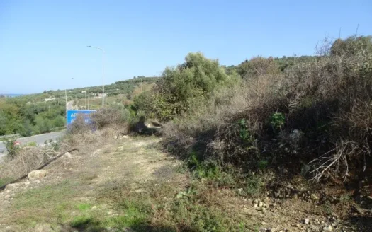 Kalives. A large plot of land for sale on Crete