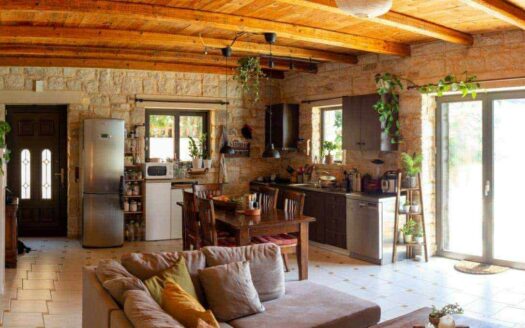 Exopolis .Unfurnished villa with pool for long term rental on Crete