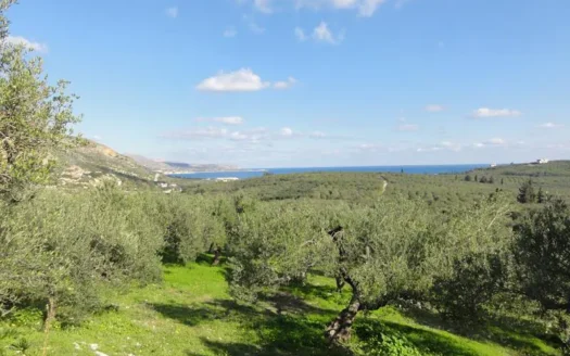 Kalives, land for sale on Crete.