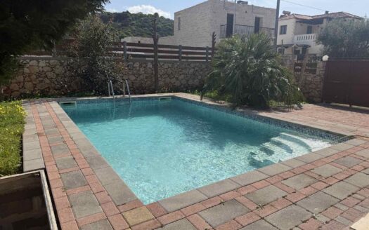 Neo Chorio.Stone house with pool for sale on Crete