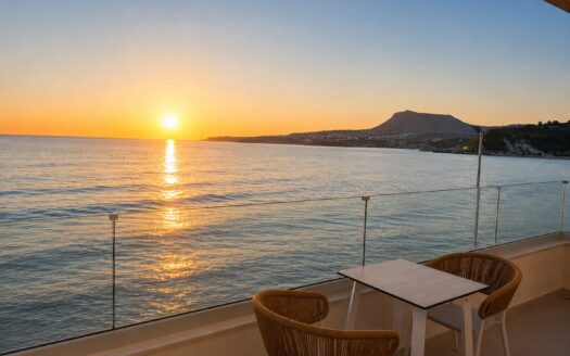 Kalives.Luxury sea front villa for winter let on Crete